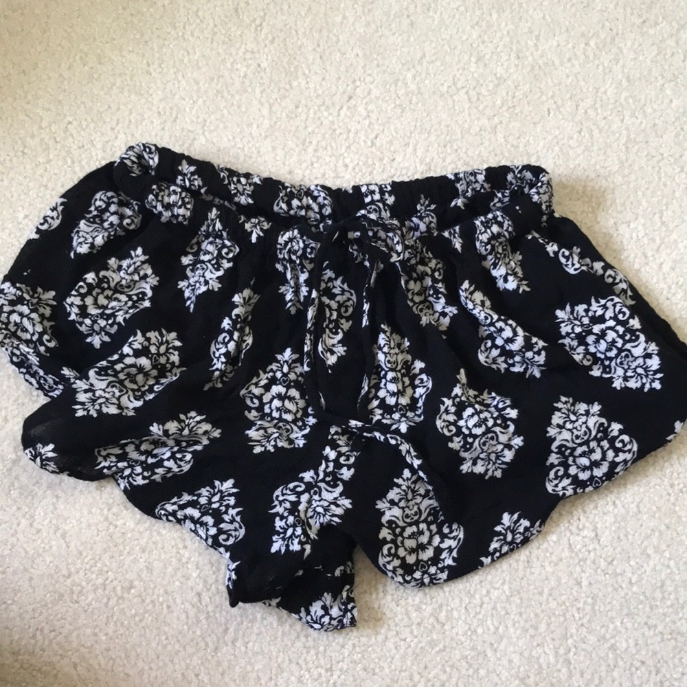 ASOS floral mini shorts